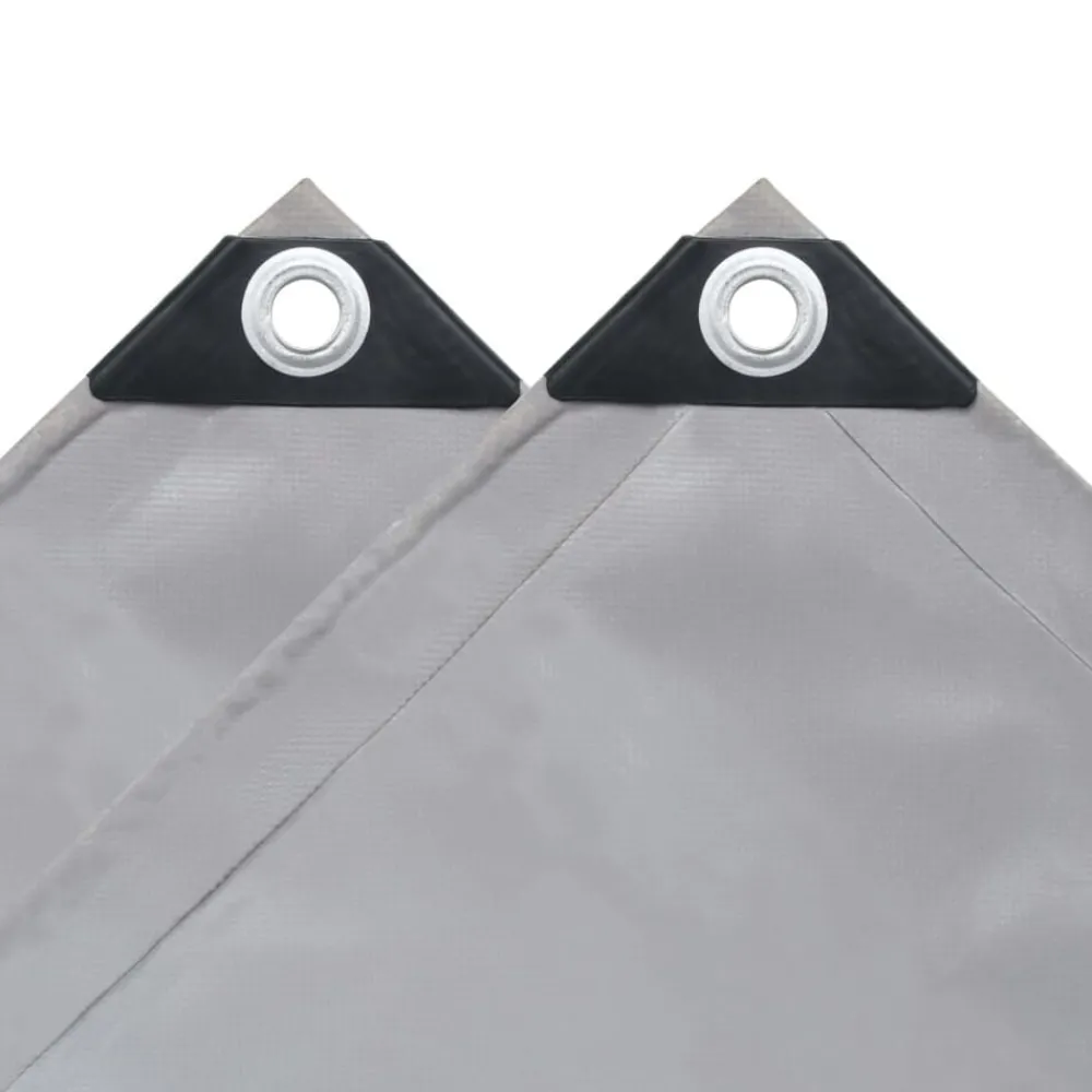 Accessoires De Quincaillerie-vidaXL Bâche 650 g / m² 2 x 3 m Gris