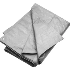 Accessoires De Quincaillerie-vidaXL Bâche 180 g/m² 2x3 m PEHD Gris