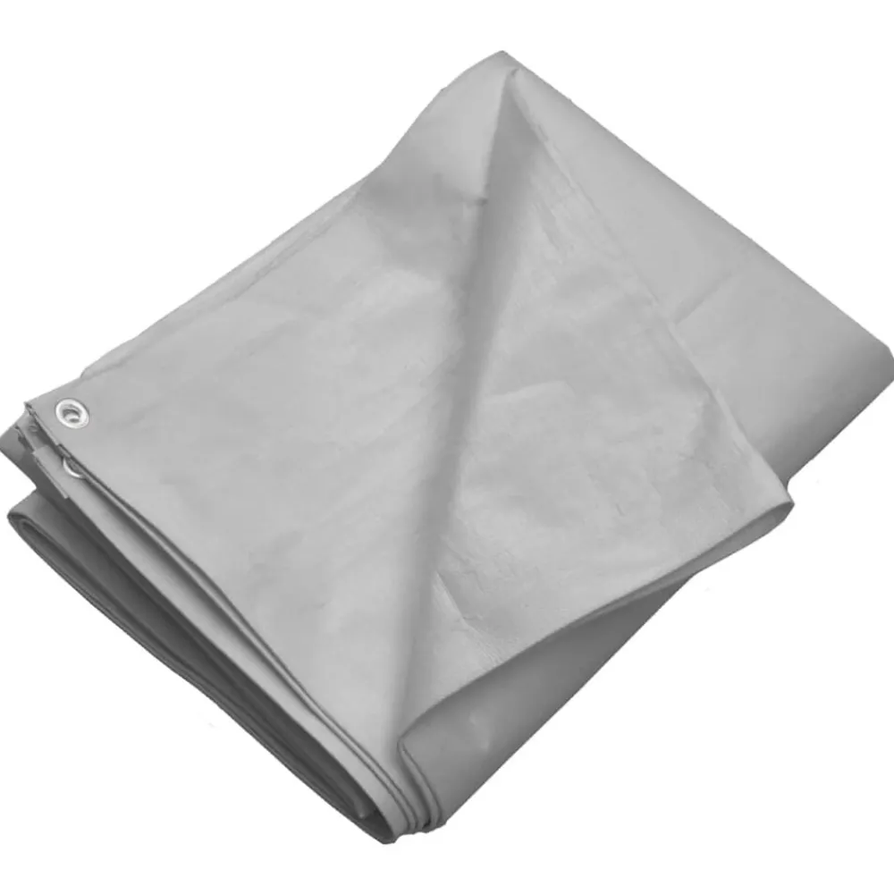 Accessoires De Quincaillerie-vidaXL Bâche 260 g/m² 2x3 m PEHD Gris