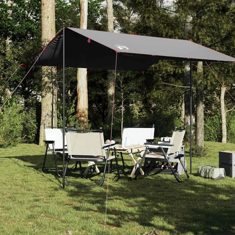 vidaXL Bâche de camping et orange 300x294 cm imperméable