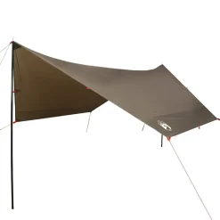 Loisirs De Plein Air-vidaXL Bâche de camping 438x376x212 cm imperméable Marron