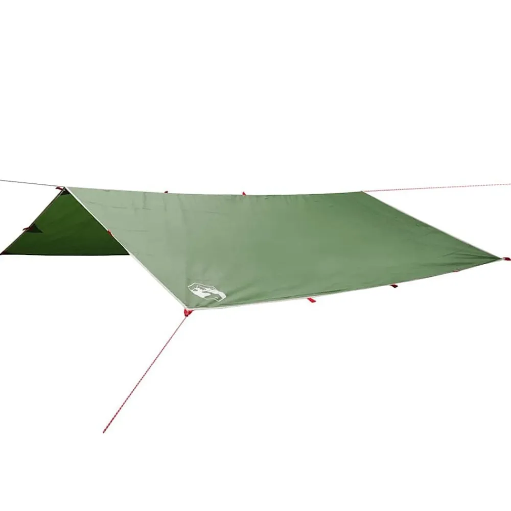 Loisirs De Plein Air-vidaXL Bâche de camping 300x294 cm imperméable Vert