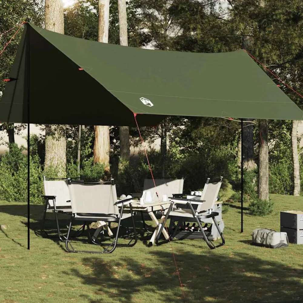 vidaXL Bâche de camping 462x306x211 cm imperméable