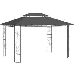 vidaXL Belvédère 4x3x2,7 m 160 g/m²