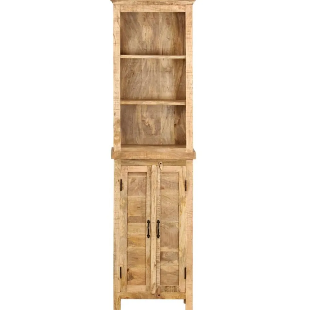 Étagères-vidaXL Bibliothèque 50 x 30 x 180 cm Bois massif de manguier Marron