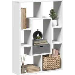vidaXL Bibliothèque 63x20x90 cm Bois d'ingénierie