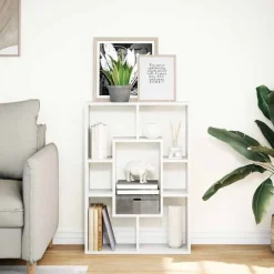 vidaXL Bibliothèque 63x20x90 cm Bois d'ingénierie