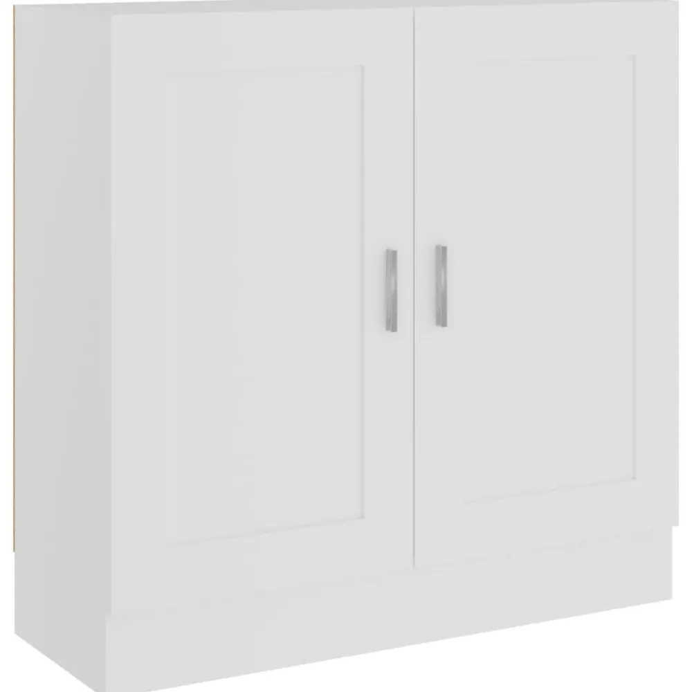 Étagères-vidaXL Bibliothèque 82,5x30,5x80 cm Bois d'ingénierie Blanc