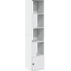 Étagères-vidaXL Bibliothèque 40x36x189 cm bois d'ingénierie Blanc