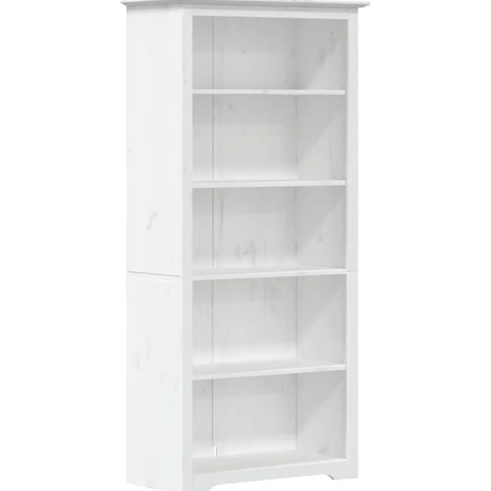 vidaXL Bibliothèque BODO 82x40x173 cm bois pin massif 5 niveaux