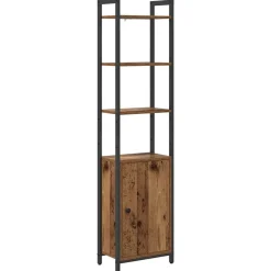 Étagères-vidaXL Bibliothèque 40 x 24 x 161 cm Bois d'ingénierie Bois ancien