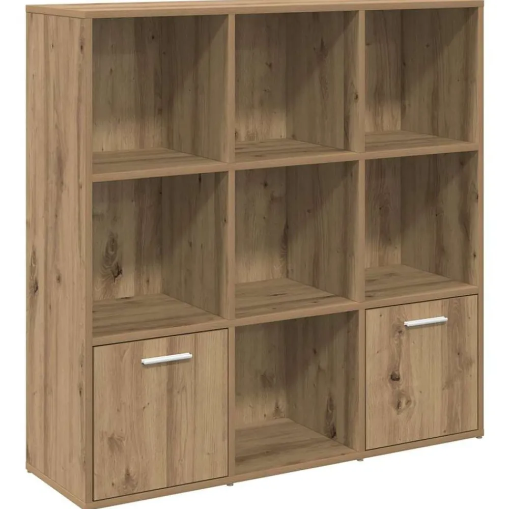 vidaXL Bibliothèque chêne artisanal 98x29x97,5 cm bois d'ingénierie