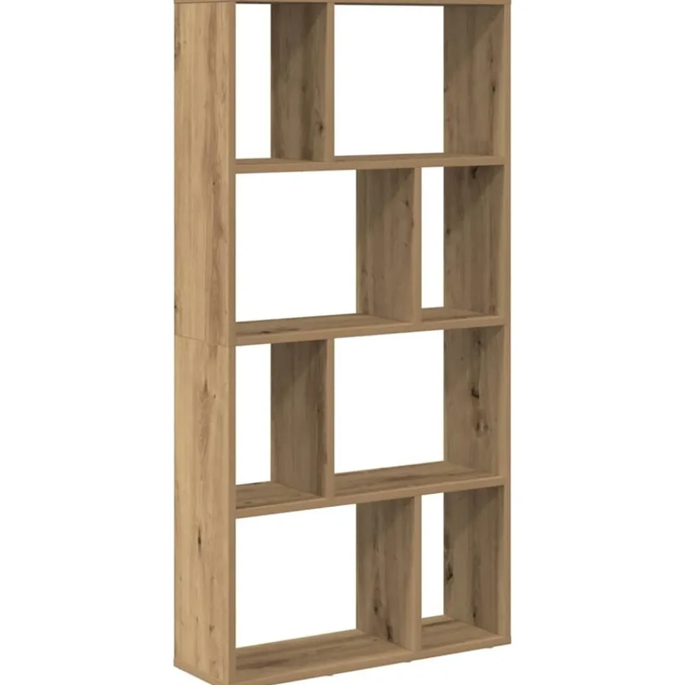 Étagères-vidaXL Bibliothèque chêne artisanal 60x20x120,5 cm bois d'ingénierie chêne artisanal