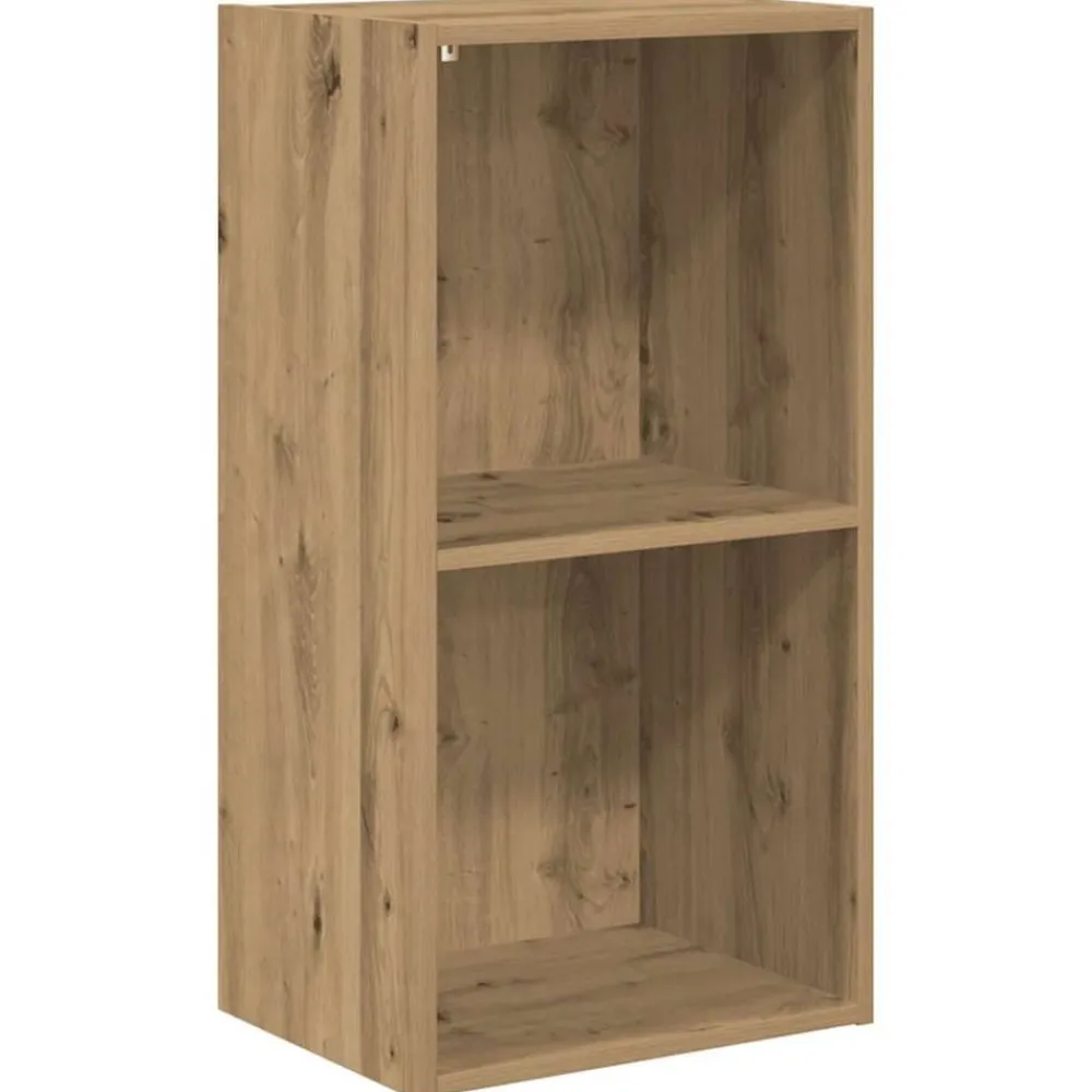 vidaXL Bibliothèque chêne artisanal 40x30x77 cm bois d'ingénierie