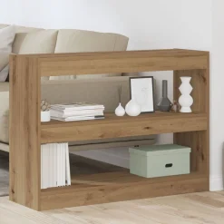 Étagères-vidaXL Bibliothèque chêne artisanal 100 x 30 x 72 cm Bois d'ingénierie ch&ecirc;ne artisanal