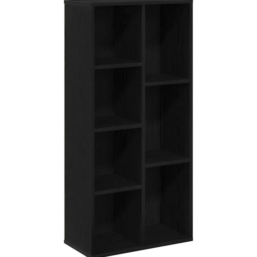 Étagères-vidaXL Bibliothèque Chêne noir 50 x 25 x 102 cm Chêne noir