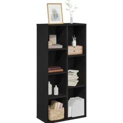 Étagères-vidaXL Bibliothèque Chêne noir 50 x 25 x 102 cm Chêne noir