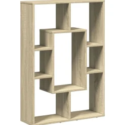 vidaXL Bibliothèque chêne sonoma 63x20x90 cm bois d'ingénierie