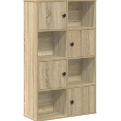 Étagères-vidaXL Bibliothèque chêne sonoma 60x24x101,5 cm bois d'ingénierie Ch&ecirc;ne sonoma