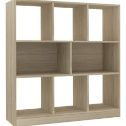 Étagères-vidaXL Bibliothèque Chêne sonoma 97,5x29,5x100 cm Bois d'ingénierie Ch&ecirc;ne sonoma