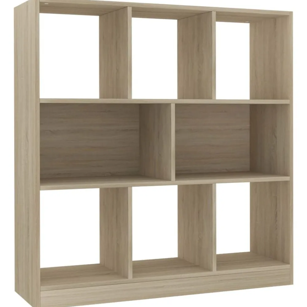 Étagères-vidaXL Bibliothèque Chêne sonoma 97,5x29,5x100 cm Bois d'ingénierie Chêne sonoma