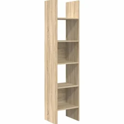 Étagères-vidaXL Bibliothèque Chêne sonoma 40x35x180 cm Bois d’ingénierie Ch&ecirc;ne sonoma