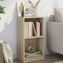 vidaXL Bibliothèque Chêne sonoma 40x24x75 cm Bois d'ingénierie