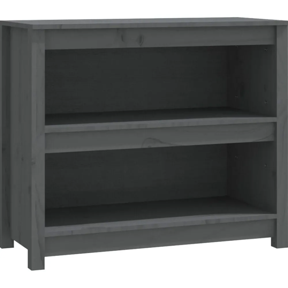 vidaXL Bibliothèque 80x35x68 cm Bois de pin massif