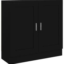 Étagères-vidaXL Bibliothèque 82,5x30,5x80 cm Bois d'ingénierie Noir