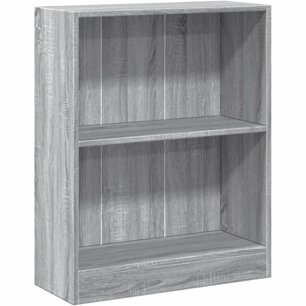 Étagères-vidaXL Bibliothèque 60x24x76 cm Bois d'ingénierie Sonoma gris
