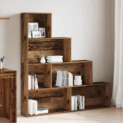 Étagères-vidaXL Bibliothèque 157x24x160 cm bois d'ingénierie Vieux bois