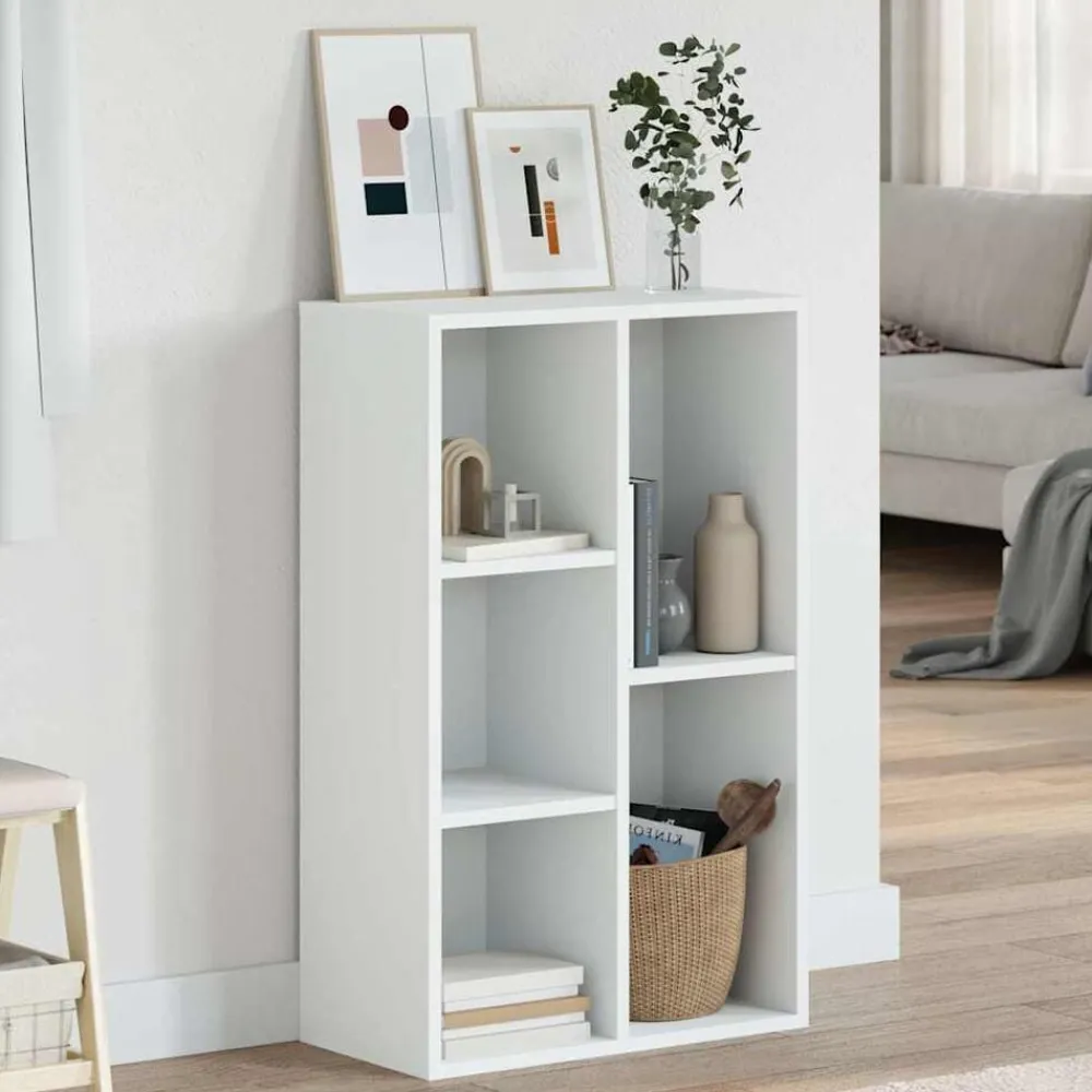 vidaXL Bibliothèque/Buffet 50x25x80 cm Bois d’ingénierie