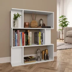 vidaXL Bibliothèque/Cloison 80x24x96 cm Bois d'ingénierie