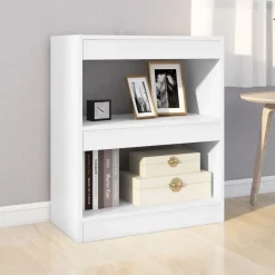 Étagères-vidaXL Bibliothèque/Séparateur de pièce 60x30x72 cm Blanc