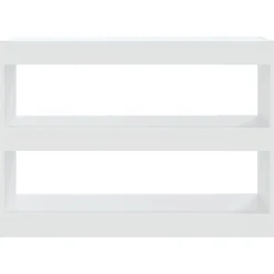 Étagères-vidaXL Bibliothèque/Séparateur de pièce 100x30x72 cm Blanc
