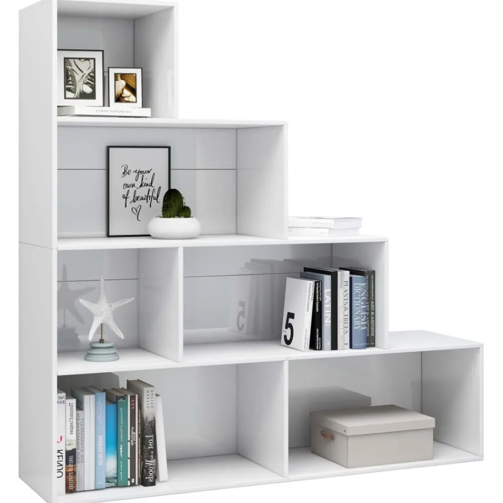 vidaXL Bibliothèque/Séparateur de pièce Bois ingénierie