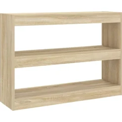 Étagères-vidaXL Bibliothèque/Séparateur de pièce chêne sonoma 100x30x72 cm Chêne sonoma