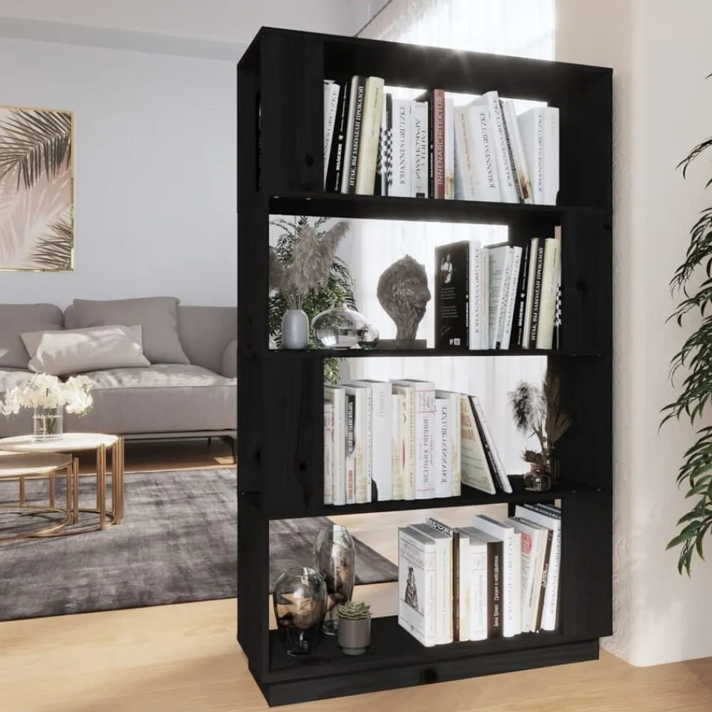 vidaXL Bibliothèque/Séparateur de pièce 80x25x132 cm Pin massif