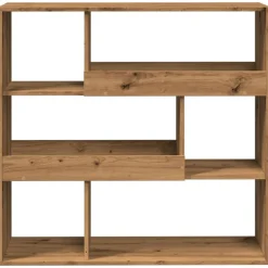 Étagères-vidaXL Bibliothèque/Séparateur de pièce chêne artisanal 100x33x94,5 cm ch&ecirc;ne artisanal