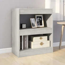 Étagères-vidaXL Bibliothèque/Séparateur de pièce 60x30x72 cm Gris béton