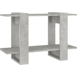 Étagères-vidaXL Bibliothèque/Séparateur de pièce 80x30x51 cm Gris béton