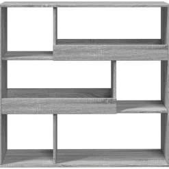 Étagères-vidaXL Bibliothèque/Séparateur de pièce 100x33x94,5 cm Sonoma gris