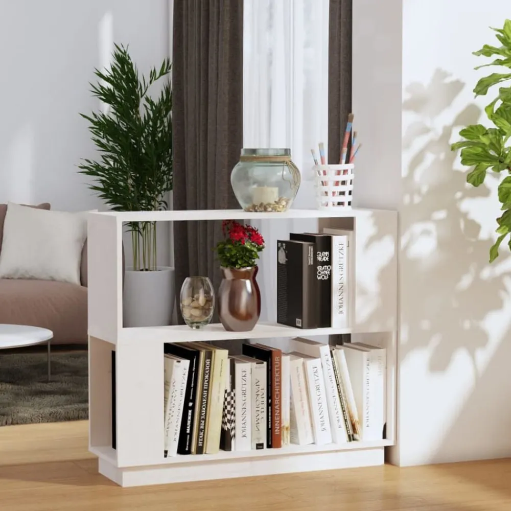 vidaXL Bibliothèque/Séparateur de pièce 80x25x70 cm Pin solide