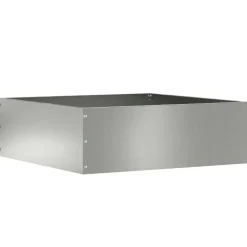 Clôtures & Barrières-vidaXL Bordure de Pelouse Argent 40 x 40 x 13 cm Acier galvanisé