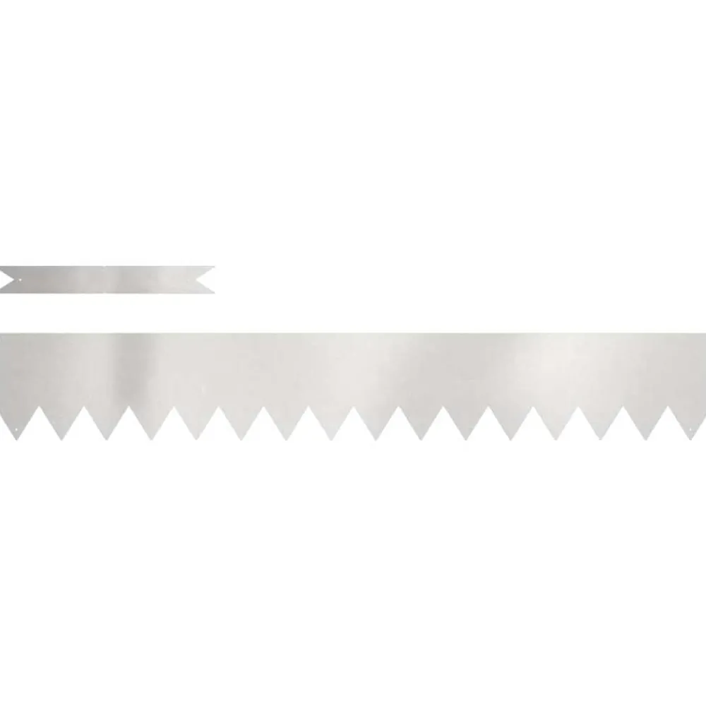 Clôtures & Barrières-vidaXL Bordure de Pelouse 10 pcs Argent 100 x 0.05 x 20 cm Acier inoxydable