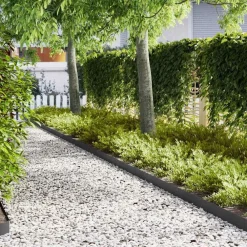 vidaXL Bordure de Pelouse 10 pcs 100 x 0,05 x 15 cm
