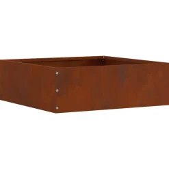 vidaXL Bordure de Pelouse Rouillé 40 x 40 x 13 cm