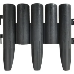 vidaXL Bordures de pelouse 36 pcs 10 m PP