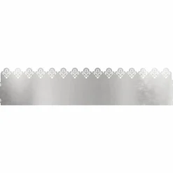 Clôtures & Barrières-vidaXL Bordures de pelouse 10 pcs Argent 103 x 0,05 x 22 cm Acier inoxydable