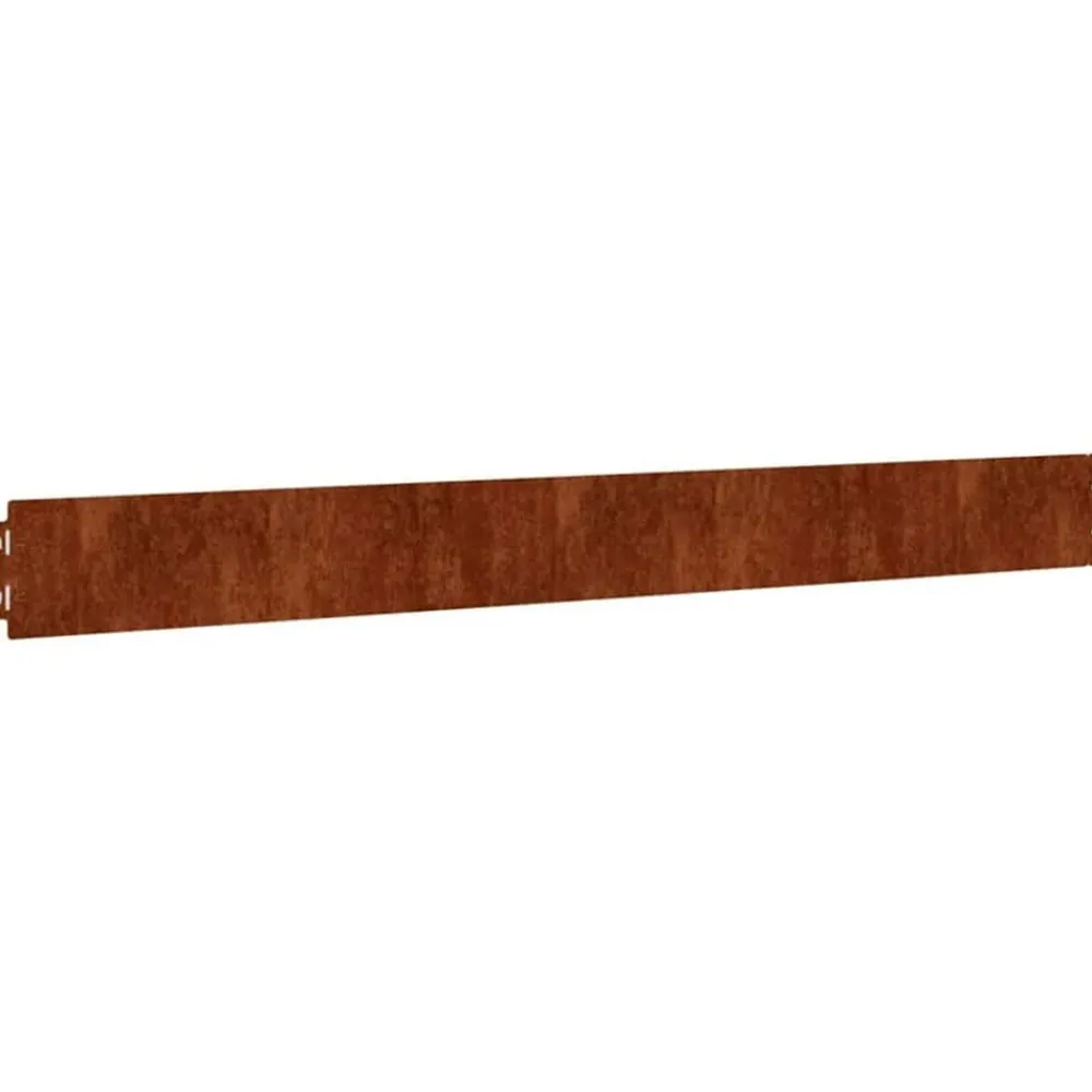 vidaXL Bordures de pelouse 10 pcs 10x103 cm acier corten flexible